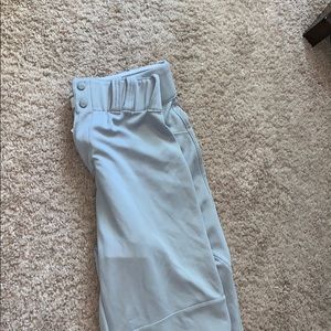 Under Armor Grey Baseball Pants!!